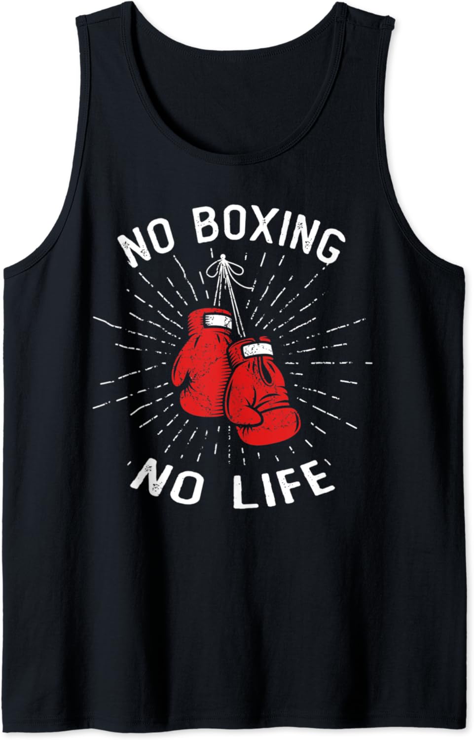 No Boxing No Life Punch Boxing Gloves Martial Arts Boxing Canotta Amazon.it Sport e tempo libero